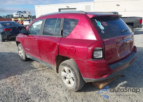 2014 Jeep Compass Sport из США, поврежденный, VIN 1C4NJCBAXED800783